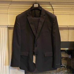 Alain Dupetit 2-Piece Suit NWT Ready to Hem to Your Length 48R/42W